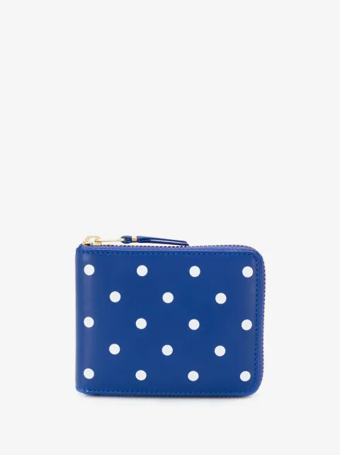 Comme Des Garçons Wallet pung med prikket mønster