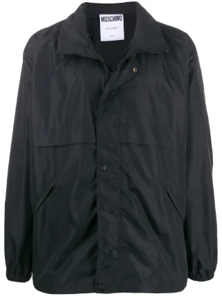 high collar windbreaker