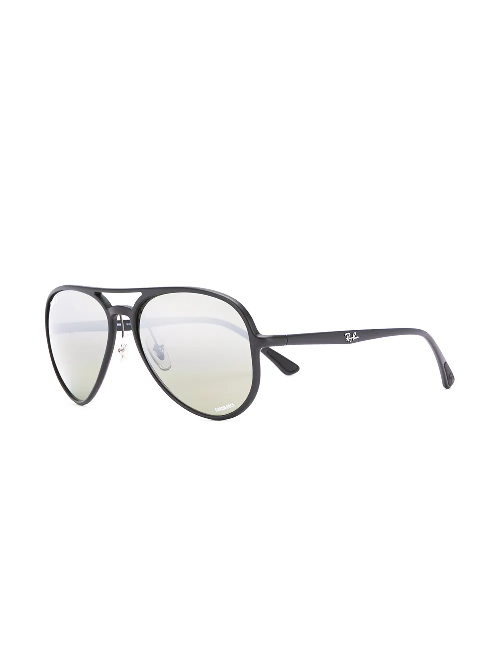Ray-Ban Chromance zonnebril met piloten montuur - Zwart