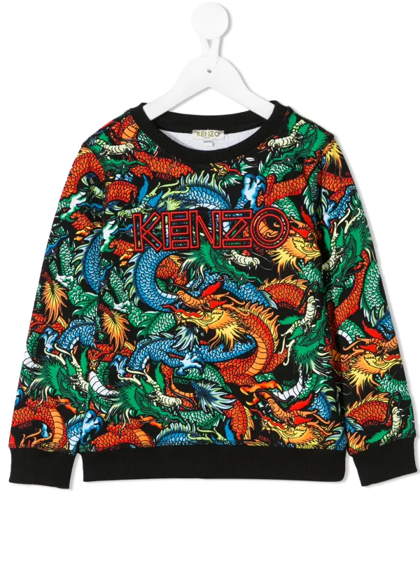 kenzo dragon sweater