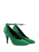 Image 2 of Gucci Décolleté embellished strap pumps