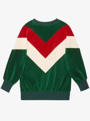 gucci children's sweatshirt with leopards