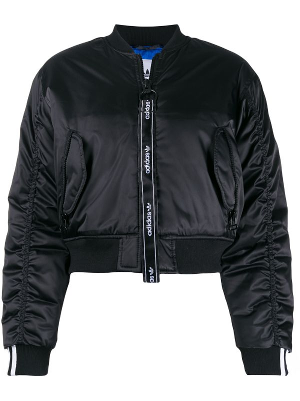 adidas cropped bomber