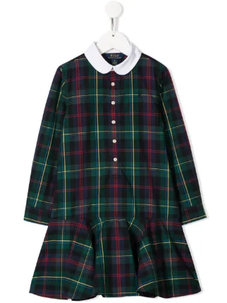 plaid dress button up