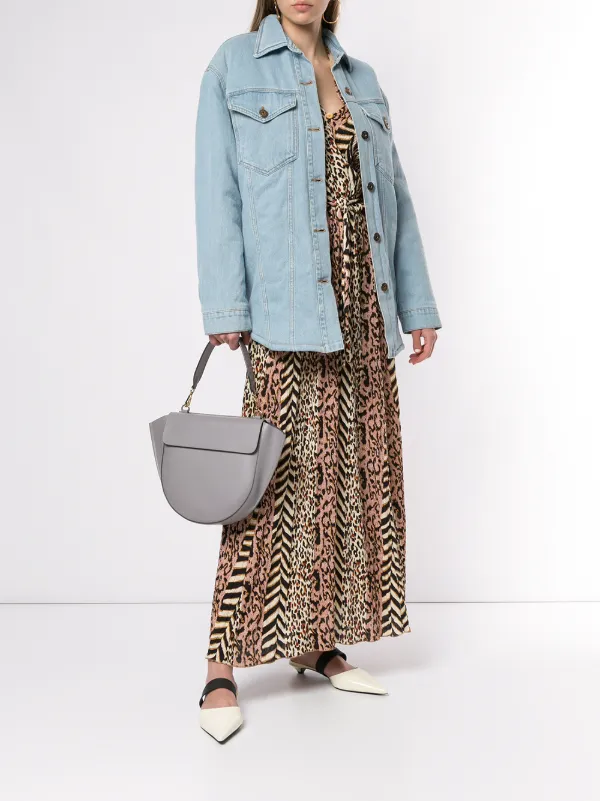 nanushka denim jacket