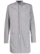 Image 1 of JohnUNDERCOVER striped extra long shirt