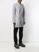 JohnUNDERCOVER striped extra long shirt