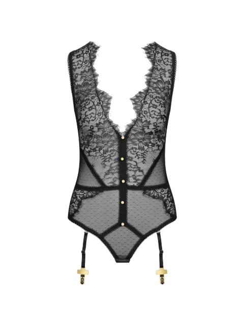 Maison Close Inspiration Divine floral-lace body