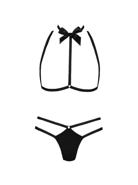 Maison Close Le Petit Secret harness thong set (set of two)