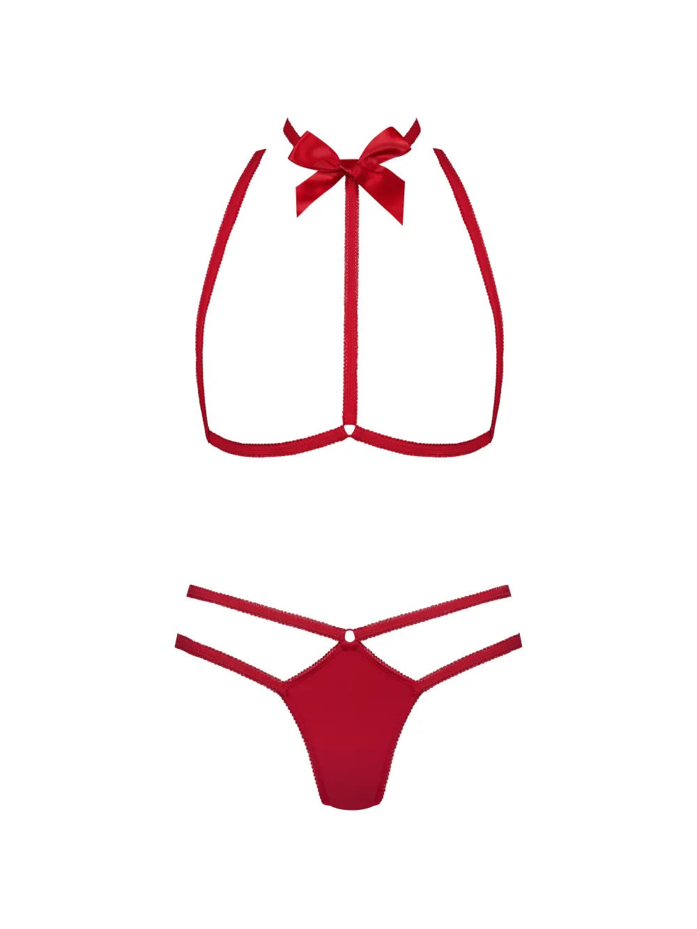 Maison Close Le Petit Secret harness thong set (set of two)