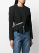 Yohji Yamamoto Pre-Owned half belt jacket