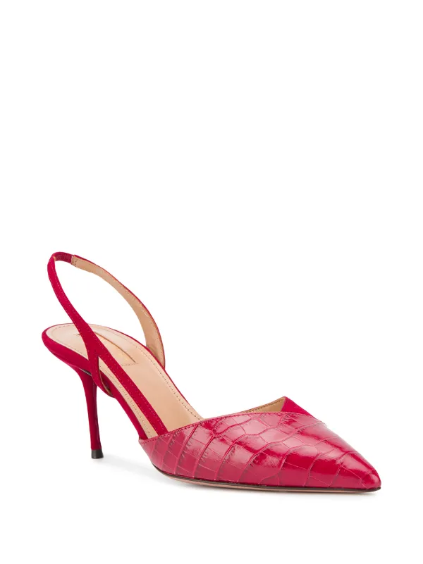 aquazzura slingback pumps