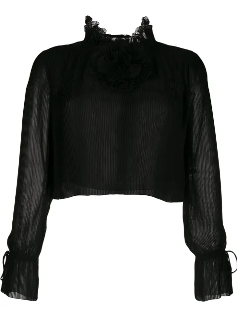 Marco De Vincenzo Georgette blouse