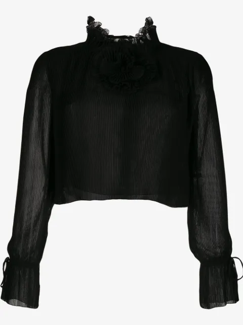 Marco De Vincenzo Georgette blouse