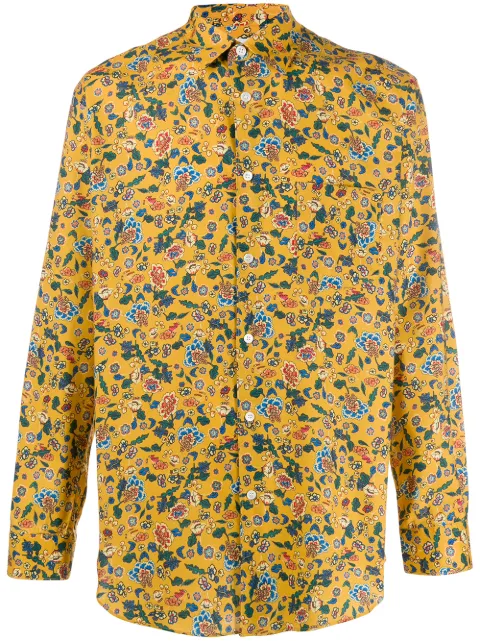 orange comme des garçons shirt