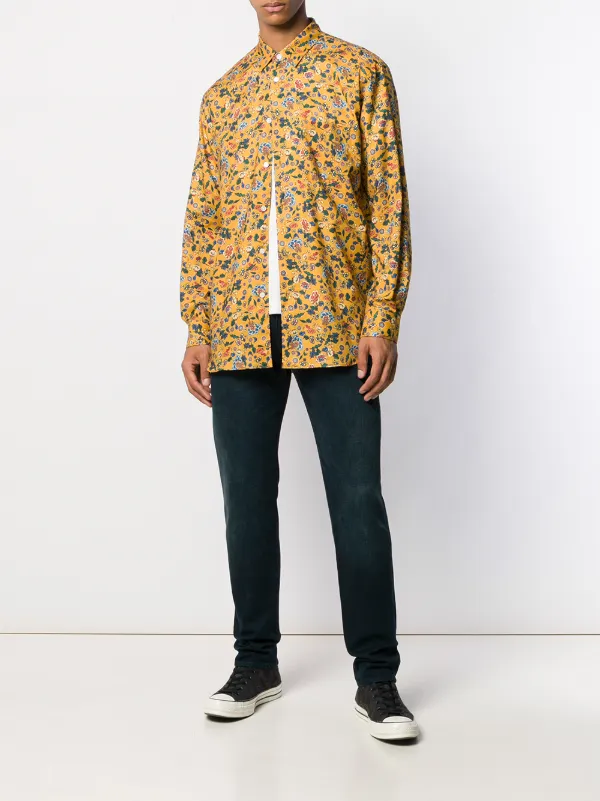 yellow commes des garcons