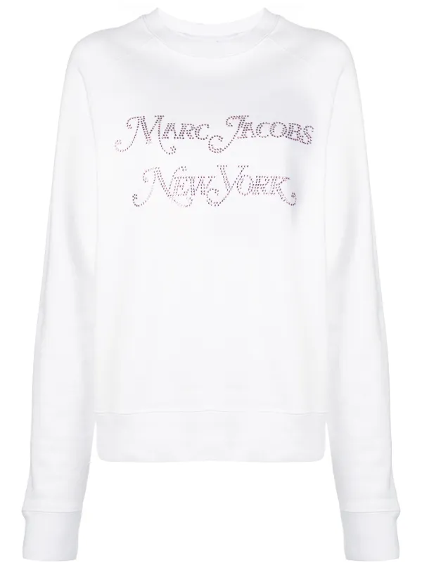 marc jacobs white hoodie