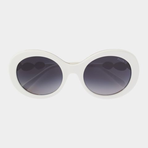 round embellished sunglasses