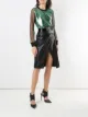 Image 2 of Armani Exchange wraparound A-line skirt