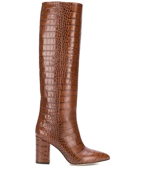 Paris Texas Boots CROCODILE EFFECT BOOTS