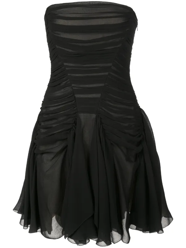 vera wang little black dress