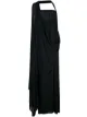 Image 1 of Vera Wang draped one shoulder gown
