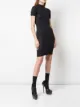 Image 2 of Vera Wang ribbed knit mini dress