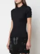 Vera Wang ribbed knit mini dress