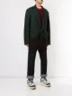 Kolor single-breasted two-tone coat