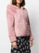 Save The Duck faux fur hooded jacket