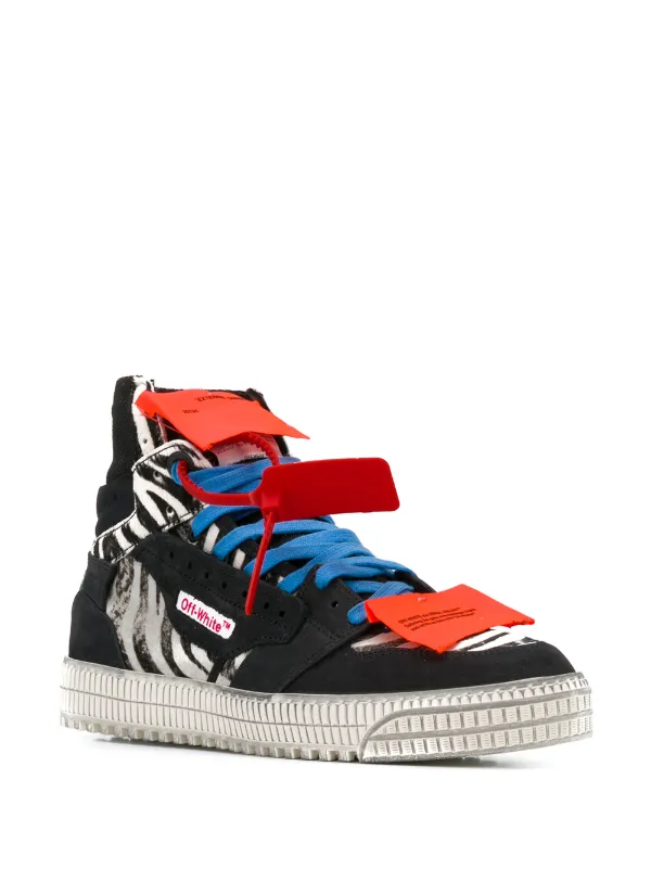 scarpe off white alte