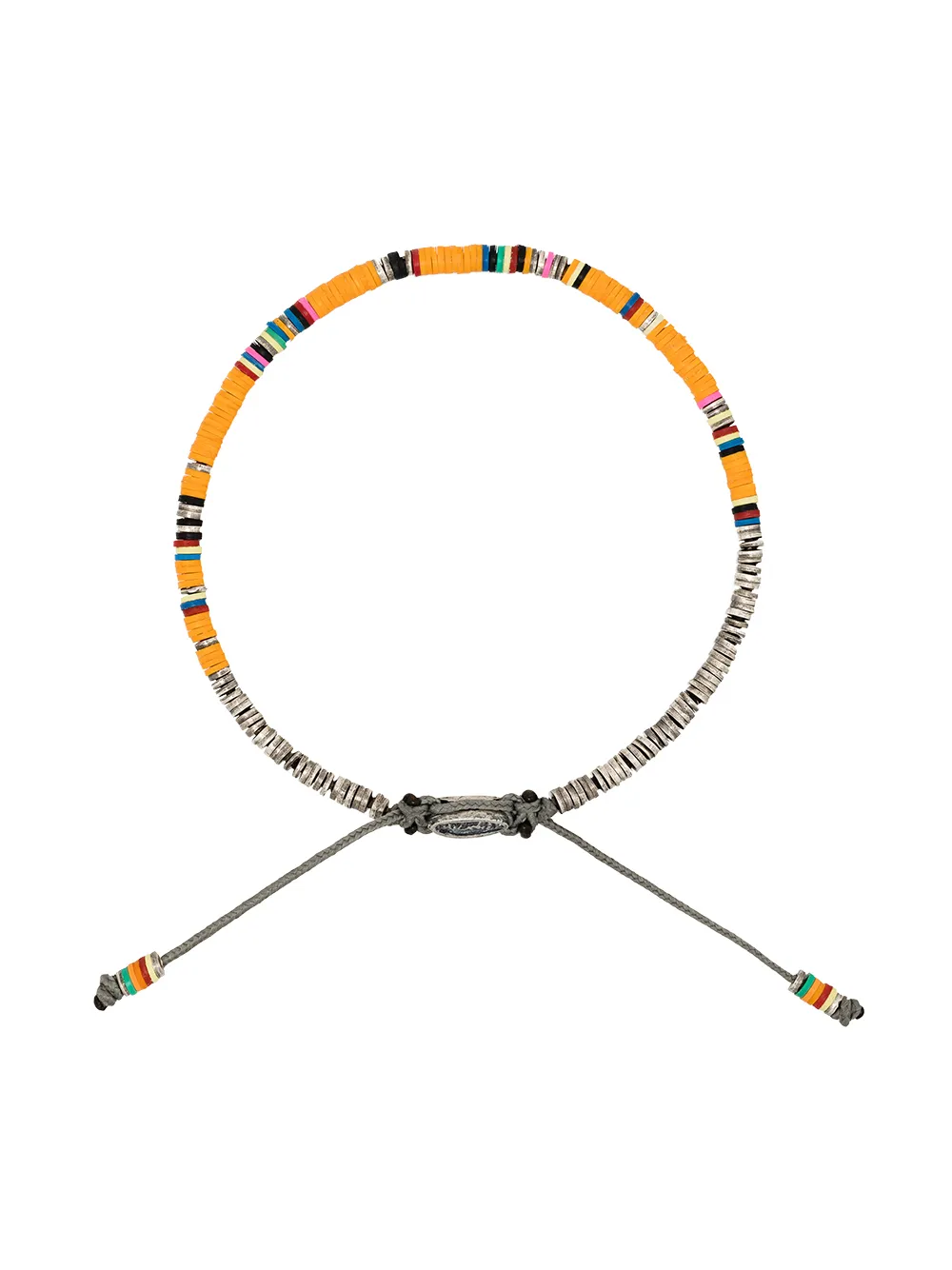 M.Cohen Ghanian Disc Beaded Bracelet Farfetch M.Cohen Ghanian Disc Beaded Bracelet Farfetch