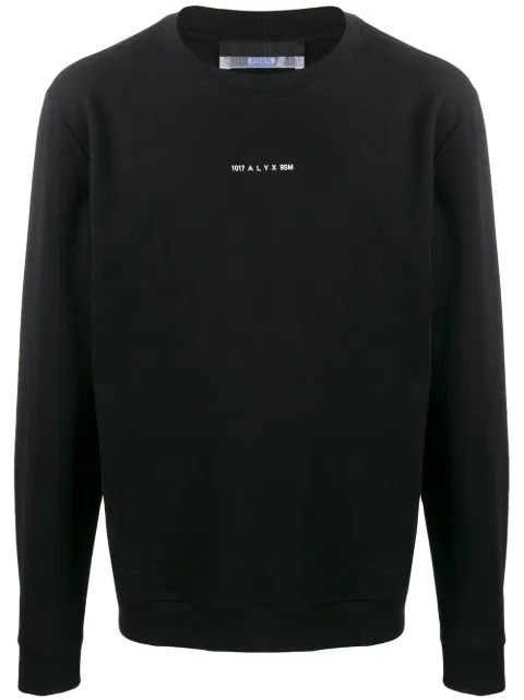 1017 ALYX 9SM logo print sweatshirt