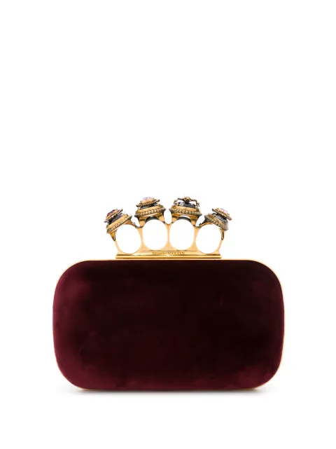 ALEXANDER MCQUEEN KNUCKLE DUSTER CLUTCH BAG