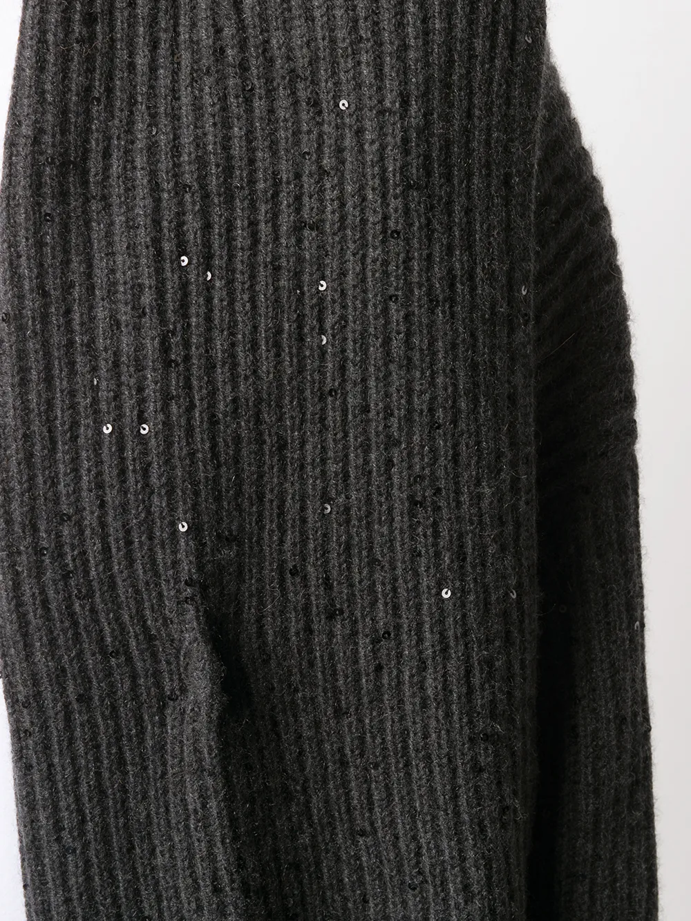 Brunello Cucinelli Vest met pailletten Grijs