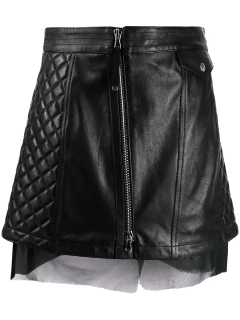 DIESEL BLACK GOLD GESTEPPTER LEDERROCK