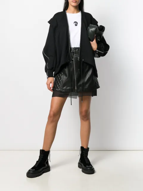 DIESEL BLACK GOLD GESTEPPTER LEDERROCK