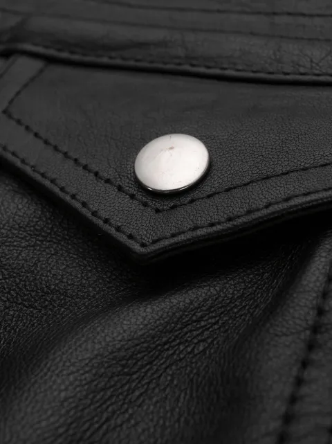 DIESEL BLACK GOLD GESTEPPTER LEDERROCK