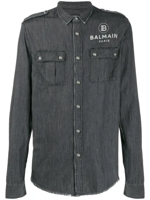 Balmain logo shirt 
