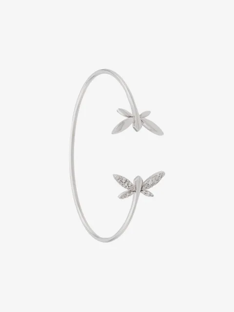 Anapsara 18kt Weißgoldarmspange mit Diamanten