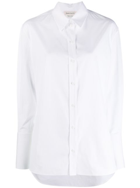 Alexander McQueen longsleeved cotton shirt Women