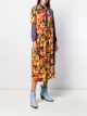 Junya Watanabe contrast panel floral dress