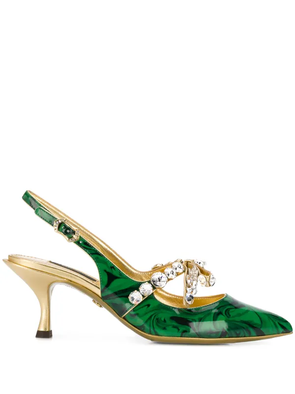dolce gabbana slingback pumps