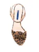 Stuart Weitzman Mirri 140 cheetah print sandals