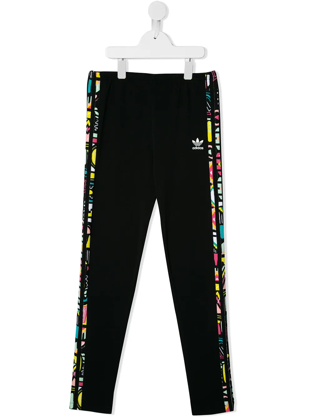 adidas Kids Pantaloni con banda laterale - Nero