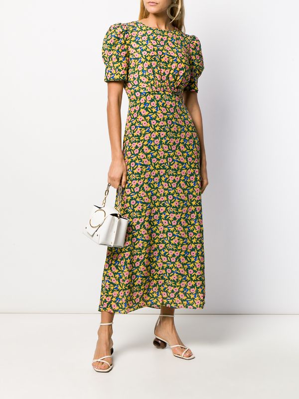 saloni bianca floral dress