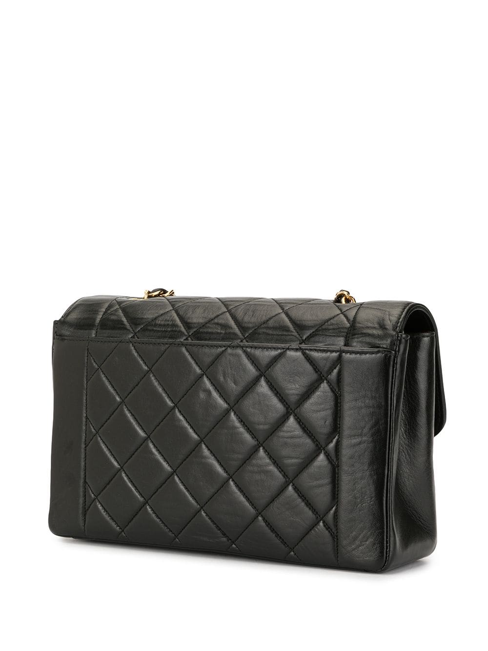 фото Chanel pre-owned сумка на плечо diana с ремнем-цепочкой