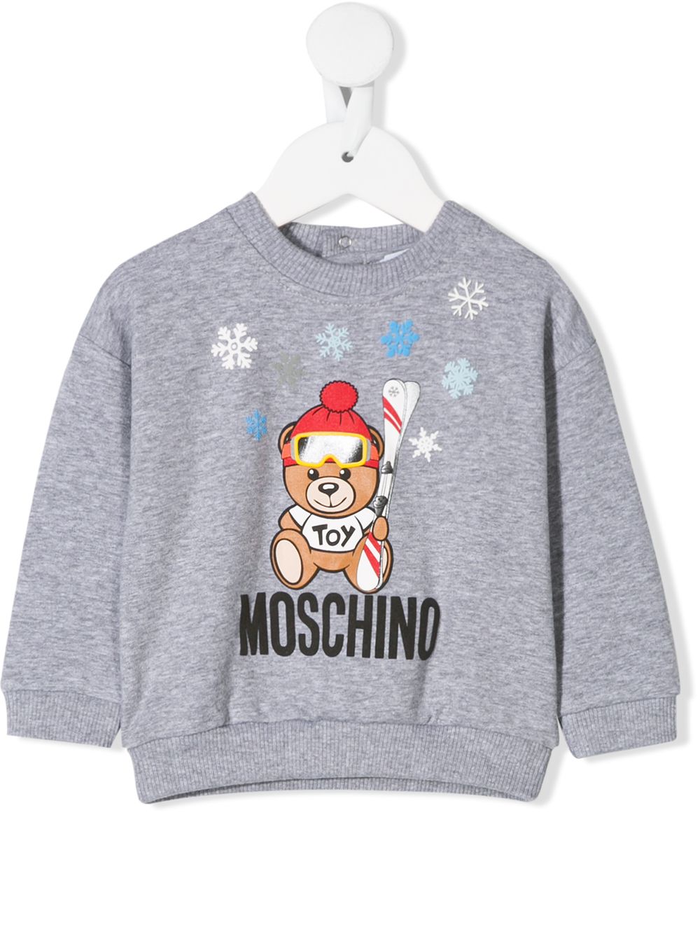 фото Moschino kids толстовка с логотипом