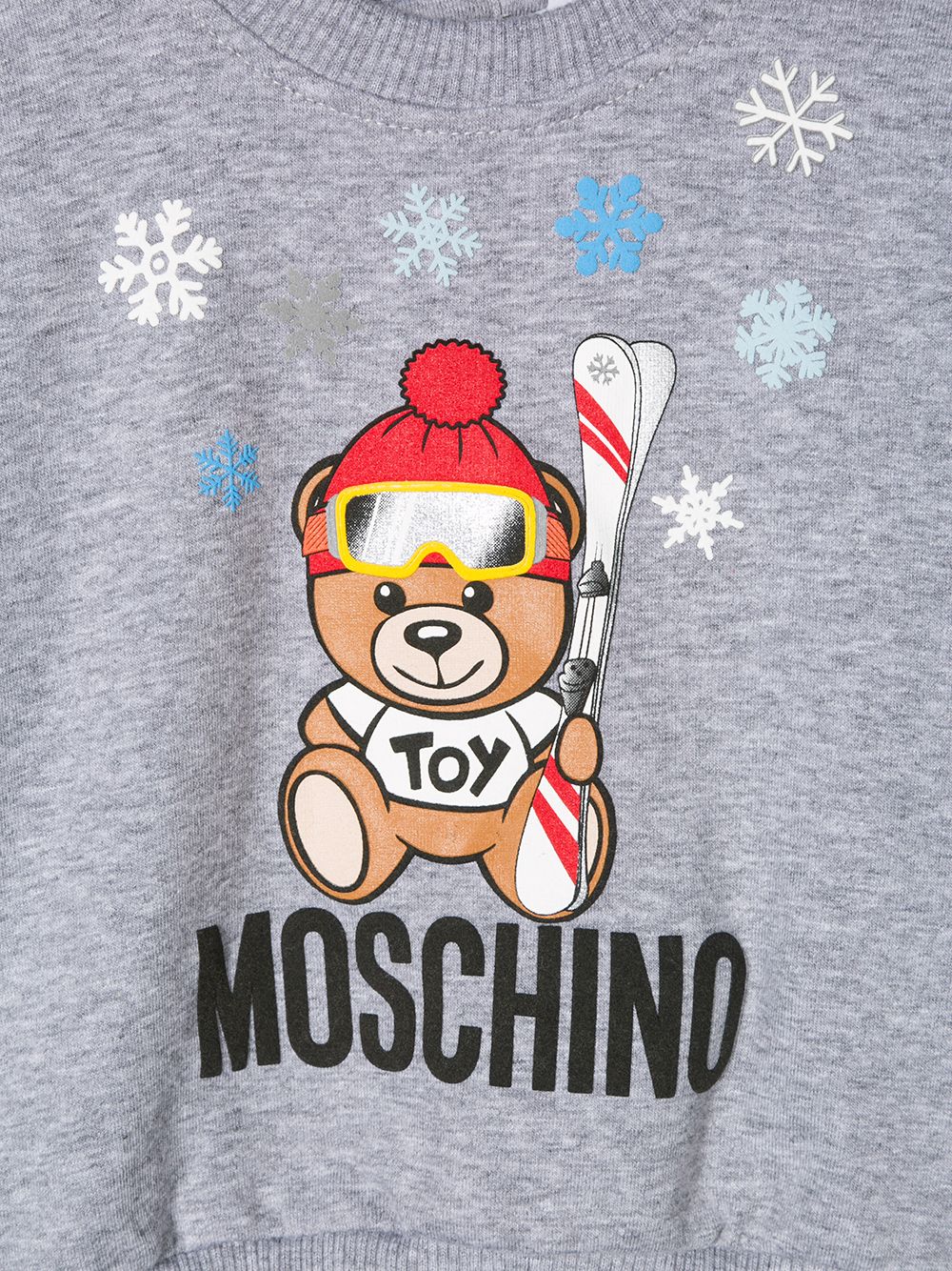 фото Moschino kids толстовка с логотипом