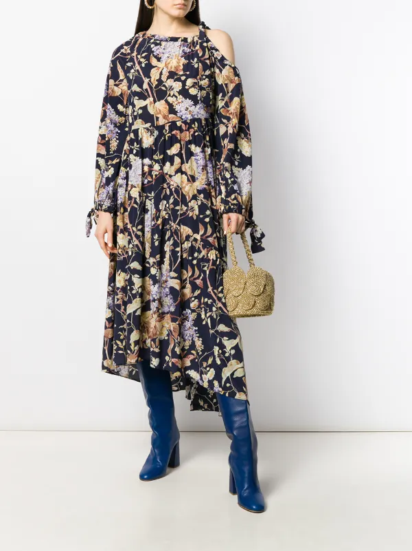 zimmermann draped dress